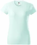Γυναικείο απλό μπλουζάκι, παγωμένο πράσινο