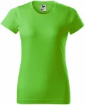 Γυναικείο απλό μπλουζάκι, ΠΡΑΣΙΝΟ μηλο