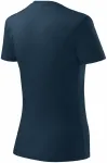 Γυναικείο απλό μπλουζάκι, σκούρο μπλε