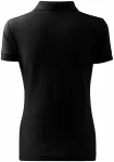 Γυναικείο απλό πουκάμισο πόλο, μαύρος