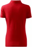 Γυναικείο απλό πουκάμισο πόλο, το κόκκινο
