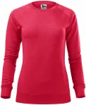Γυναικείο απλό πουλόβερ, κόκκινο μάρμαρο