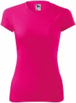 Γυναικείο αθλητικό μπλουζάκι, ροζ νέον