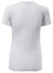 Γυναικείο κλασικό μπλουζάκι, ανοιχτό γκρι μάρμαρο