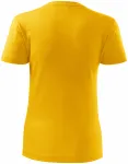 Γυναικείο κλασικό μπλουζάκι, κίτρινος