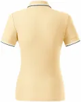 Γυναικείο κλασικό μπλουζάκι πόλο, βανίλια