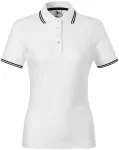 Γυναικείο κλασικό μπλουζάκι πόλο, λευκό
