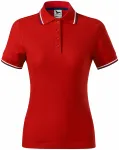 Γυναικείο κλασικό μπλουζάκι πόλο, το κόκκινο