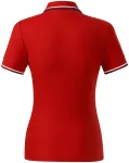 Γυναικείο κλασικό μπλουζάκι πόλο, το κόκκινο