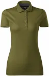 Γυναικείο κομψό πουκάμισο με πόλο, αβοκάντο