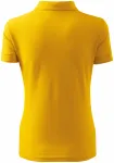 Γυναικείο κομψό πουκάμισο πόλο, κίτρινος