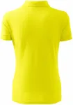 Γυναικείο κομψό πουκάμισο πόλο, λεμόνι κίτρινο