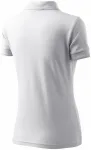 Γυναικείο κομψό πουκάμισο πόλο, λευκό