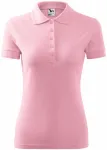 Γυναικείο κομψό πουκάμισο πόλο, ροζ