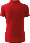 Γυναικείο κομψό πουκάμισο πόλο, το κόκκινο