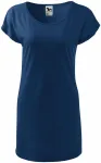 Γυναικείο μακρύ μπλουζάκι / φόρεμα, μπλε μεσάνυχτα