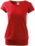 Γυναικείο μοντέρνο μπλουζάκι, το κόκκινο