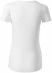Γυναικείο μπλουζάκι από οργανικό βαμβάκι, λευκό