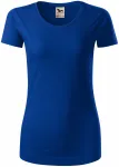 Γυναικείο μπλουζάκι από οργανικό βαμβάκι, μπλε ρουά