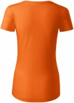 Γυναικείο μπλουζάκι από οργανικό βαμβάκι, πορτοκάλι