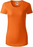 Γυναικείο μπλουζάκι από οργανικό βαμβάκι, πορτοκάλι