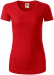 Γυναικείο μπλουζάκι από οργανικό βαμβάκι, το κόκκινο