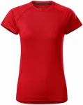 Γυναικείο μπλουζάκι για αθλήματα, το κόκκινο