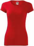Γυναικείο μπλουζάκι με λεπτή εφαρμογή, το κόκκινο