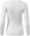 Γυναικείο μπλουζάκι με μακριά μανίκια, λευκό
