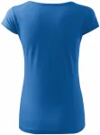 Γυναικείο μπλουζάκι με πολύ κοντά μανίκια, γαλάζιο