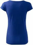 Γυναικείο μπλουζάκι με πολύ κοντά μανίκια, μπλε ρουά