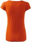 Γυναικείο μπλουζάκι με πολύ κοντά μανίκια, πορτοκάλι