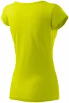 Γυναικείο μπλουζάκι με πολύ κοντά μανίκια, πράσινο ασβέστη