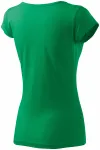 Γυναικείο μπλουζάκι με πολύ κοντά μανίκια, πράσινο γρασίδι