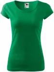 Γυναικείο μπλουζάκι με πολύ κοντά μανίκια, πράσινο γρασίδι