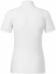 Γυναικείο πουκάμισο πόλο από οργανικό βαμβάκι, λευκό