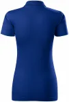Γυναικείο πουκάμισο πόλο με λεπτή φόρμα, μπλε ρουά