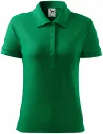 Γυναικείο πουκάμισο πόλο, πράσινο γρασίδι