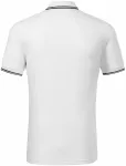 Κλασικό ανδρικό μπλουζάκι πόλο, λευκό