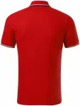 Κλασικό ανδρικό μπλουζάκι πόλο, το κόκκινο