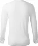 Κλειστό ανδρικό μπλουζάκι με μακριά μανίκια, λευκό