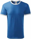 Μπλουζάκι αντίθεσης Unisex, γαλάζιο