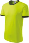 Μπλουζάκι αντίθεσης Unisex, πράσινο ασβέστη