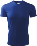 Μπλουζάκι με ασύμμετρο ντεκολτέ, μπλε ρουά