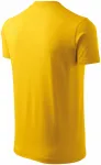 Μπλουζάκι με κοντά μανίκια, μεσαίο βάρος, κίτρινος