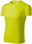 Μπλουζάκι Unisex Sports, κίτρινο νέον