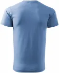 Μπλουζάκι Unisex υψηλότερου βάρους, γαλάζιο του ουρανού