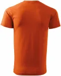 Μπλουζάκι Unisex υψηλότερου βάρους, πορτοκάλι