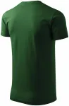 Μπλουζάκι Unisex υψηλότερου βάρους, πράσινο μπουκάλι