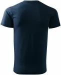 Μπλουζάκι Unisex υψηλότερου βάρους, σκούρο μπλε